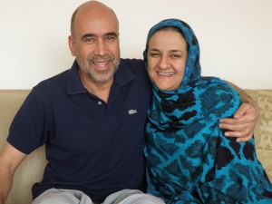 Rangina Hamidi & husband, Abdulla
